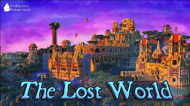 Thumbnail of the Minecraft Bedrock Marketplace product The Lost World created by Shaliquinn's Schematics.