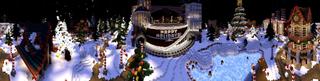 Panorama of the Minecraft Bedrock Marketplace product The North Pole created by Shaliquinn's Schematics.