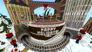 Screenshot of the Minecraft Bedrock Marketplace product The North Pole created by Shaliquinn's Schematics.