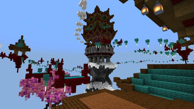 Screenshot of the Minecraft Bedrock Marketplace product The Spiral Curse Prologue created by Shaliquinn's Schematics.
