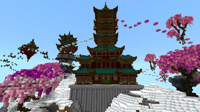 Screenshot of the Minecraft Bedrock Marketplace product The Spiral Curse Prologue created by Shaliquinn's Schematics.