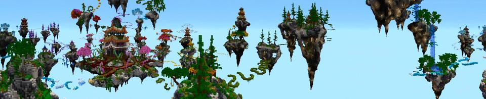 Panorama of the Minecraft Bedrock Marketplace product The Spiral Curse created by Shaliquinn's Schematics.