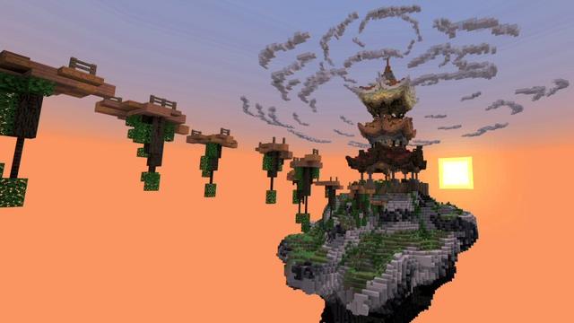 Screenshot of the Minecraft Bedrock Marketplace product The Spiral Curse created by Shaliquinn's Schematics.