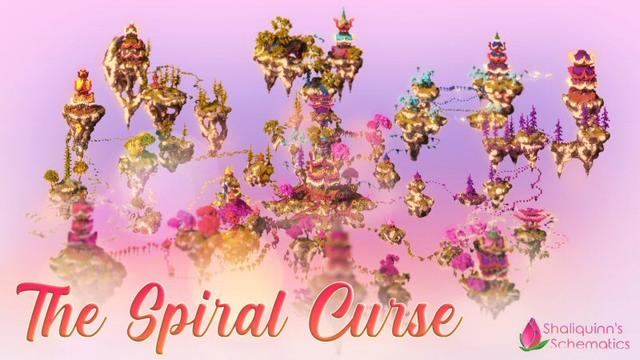 Thumbnail of the Minecraft Bedrock Marketplace product The Spiral Curse created by Shaliquinn's Schematics.