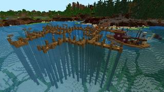 Screenshot of the Minecraft Bedrock Marketplace product The Witch's Hut created by Shaliquinn's Schematics.