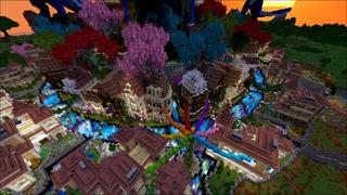 Screenshot of the Minecraft Bedrock Marketplace product Thistledown Keep created by Shaliquinn's Schematics.