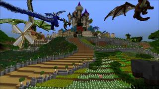 Screenshot of the Minecraft Bedrock Marketplace product Thistledown Keep created by Shaliquinn's Schematics.