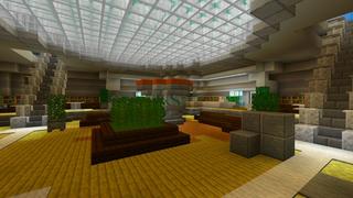 Screenshot of the Minecraft Bedrock Marketplace product Tomorrow Town created by Shaliquinn's Schematics.