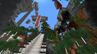 Screenshot of the Minecraft Bedrock Marketplace product Tomorrow Town created by Shaliquinn's Schematics.