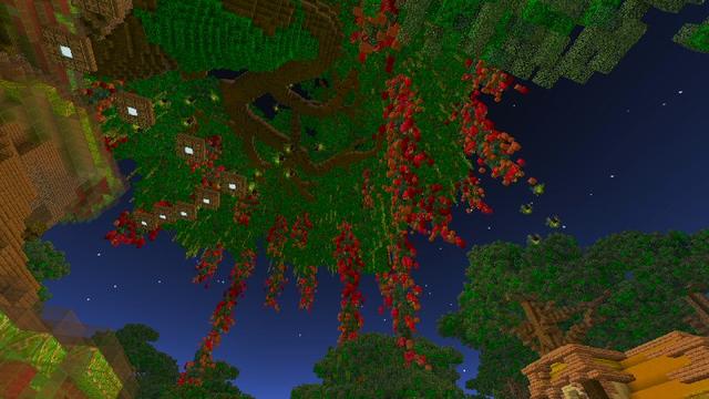 Screenshot of the Minecraft Bedrock Marketplace product Tree of Life created by Shaliquinn's Schematics.