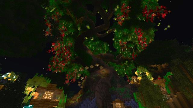 Screenshot of the Minecraft Bedrock Marketplace product Tree of Life created by Shaliquinn's Schematics.