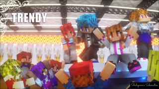 Thumbnail of the Minecraft Bedrock Marketplace product Trendy Skin Pack created by Shaliquinn's Schematics.