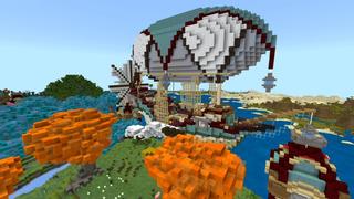Screenshot of the Minecraft Bedrock Marketplace product Turtle Island created by Shaliquinn's Schematics.