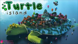 Thumbnail of the Minecraft Bedrock Marketplace product Turtle Island created by Shaliquinn's Schematics.