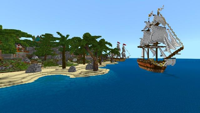 Screenshot of the Minecraft Bedrock Marketplace product Tuskenvale created by Shaliquinn's Schematics.