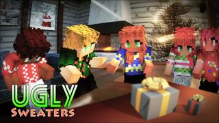 Thumbnail of the Minecraft Bedrock Marketplace product Ugly Sweaters created by Shaliquinn's Schematics.