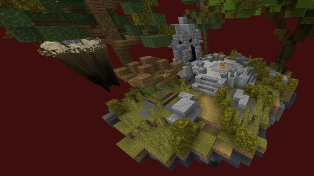 Screenshot of the Minecraft Bedrock Marketplace product Ultimate Skyblock created by Shaliquinn's Schematics.