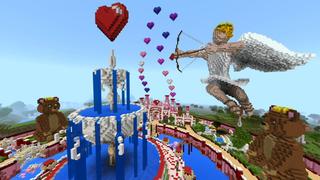 Screenshot of the Minecraft Bedrock Marketplace product Valentine's Day created by Shaliquinn's Schematics.