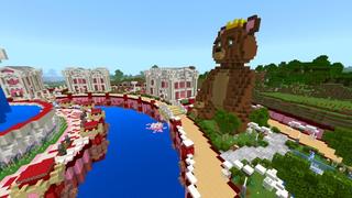 Screenshot of the Minecraft Bedrock Marketplace product Valentine's Day created by Shaliquinn's Schematics.