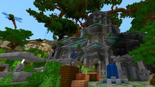 Screenshot of the Minecraft Bedrock Marketplace product Verdant Jungle created by Shaliquinn's Schematics.