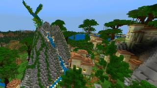 Screenshot of the Minecraft Bedrock Marketplace product Verdant Jungle created by Shaliquinn's Schematics.