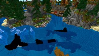 Screenshot of the Minecraft Bedrock Marketplace product Viking Coast created by Shaliquinn's Schematics.