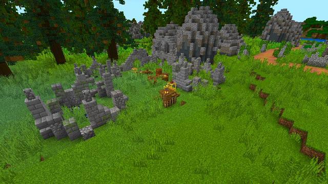 Screenshot of the Minecraft Bedrock Marketplace product Vikings created by Shaliquinn's Schematics.