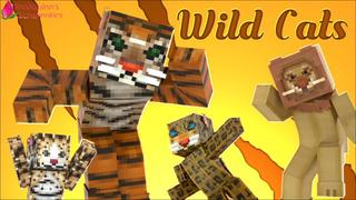 Thumbnail of the Minecraft Bedrock Marketplace product Wild Cats created by Shaliquinn's Schematics.