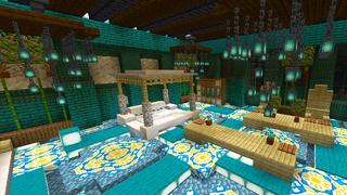 Screenshot of the Minecraft Bedrock Marketplace product Winter Cave created by Shaliquinn's Schematics.