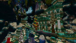 Screenshot of the Minecraft Bedrock Marketplace product Winter Cave created by Shaliquinn's Schematics.