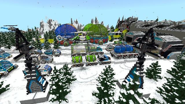 Screenshot of the Minecraft Bedrock Marketplace product Winter Shelter created by Shaliquinn's Schematics.
