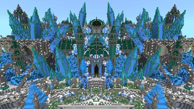 Screenshot of the Minecraft Bedrock Marketplace product Winter Wonderland created by Shaliquinn's Schematics.
