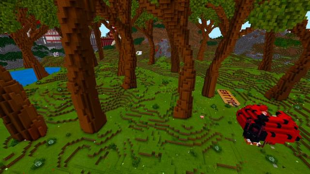 Screenshot of the Minecraft Bedrock Marketplace product Wonderland created by Shaliquinn's Schematics.