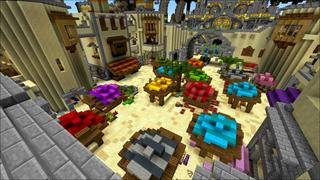 Screenshot of the Minecraft Bedrock Marketplace product Zaradaku Temple created by Shaliquinn's Schematics.