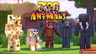 Thumbnail of the Minecraft Bedrock Marketplace product Zoo Animals created by Shaliquinn's Schematics.