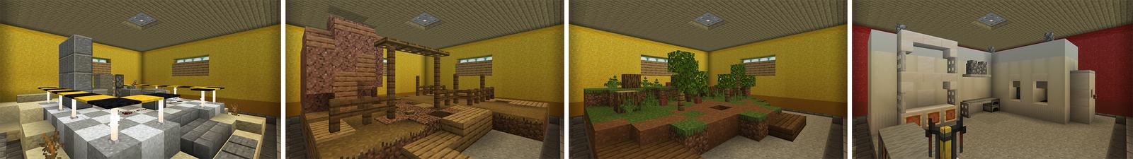 Panorama of the Minecraft Bedrock Marketplace product 25 Ways to Die created by Shapescape.
