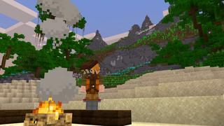 Screenshot of the Minecraft Bedrock Marketplace product 3 Things on an Island created by Shapescape.