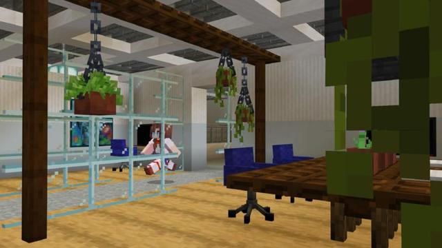 Screenshot of the Minecraft Bedrock Marketplace product 3000 Furniture Blocks created by Shapescape.