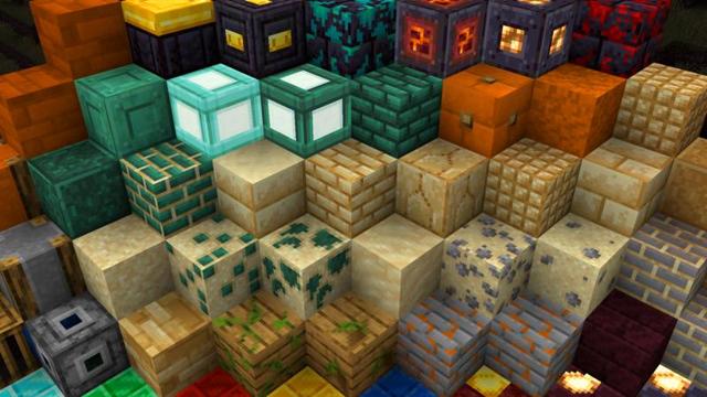 Screenshot of the Minecraft Bedrock Marketplace product 3000 Furniture Blocks created by Shapescape.