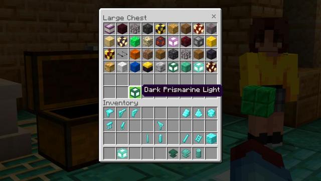 Screenshot of the Minecraft Bedrock Marketplace product 3000 Furniture Blocks created by Shapescape.