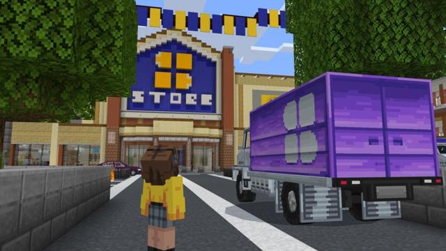 Screenshot of the Minecraft Bedrock Marketplace product 3000 Furniture Blocks created by Shapescape.