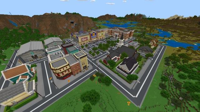 Screenshot of the Minecraft Bedrock Marketplace product 3000 Furniture Blocks created by Shapescape.