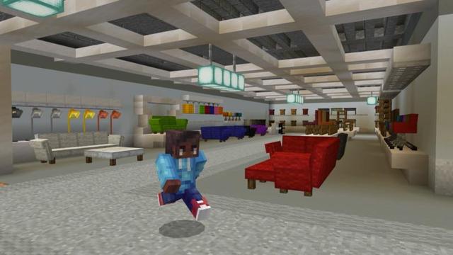 Screenshot of the Minecraft Bedrock Marketplace product 3000 Furniture Blocks created by Shapescape.