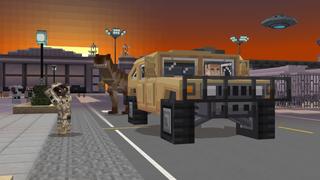 Screenshot of the Minecraft Bedrock Marketplace product AREA 51 created by Shapescape.