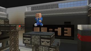 Screenshot of the Minecraft Bedrock Marketplace product Astronaut Training Center created by Shapescape.