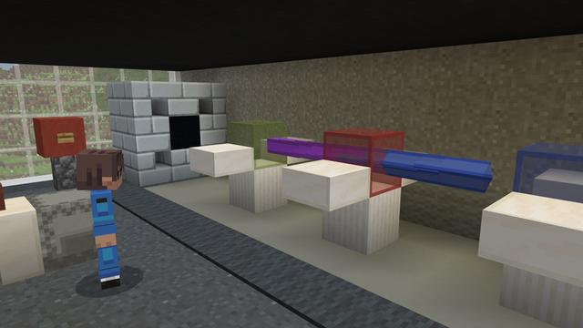 Screenshot of the Minecraft Bedrock Marketplace product Astronaut Training Center created by Shapescape.