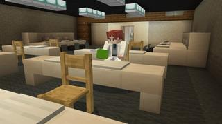 Screenshot of the Minecraft Bedrock Marketplace product Astronaut Training Center created by Shapescape.