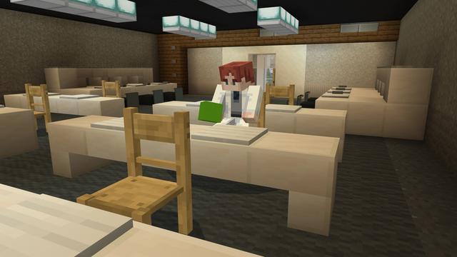 Screenshot of the Minecraft Bedrock Marketplace product Astronaut Training Center created by Shapescape.