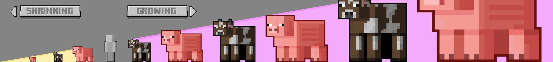 Panorama of the Minecraft Bedrock Marketplace product BIG Mobs created by Shapescape.