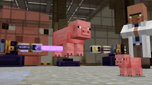 Screenshot of the Minecraft Bedrock Marketplace product BIG Mobs created by Shapescape.